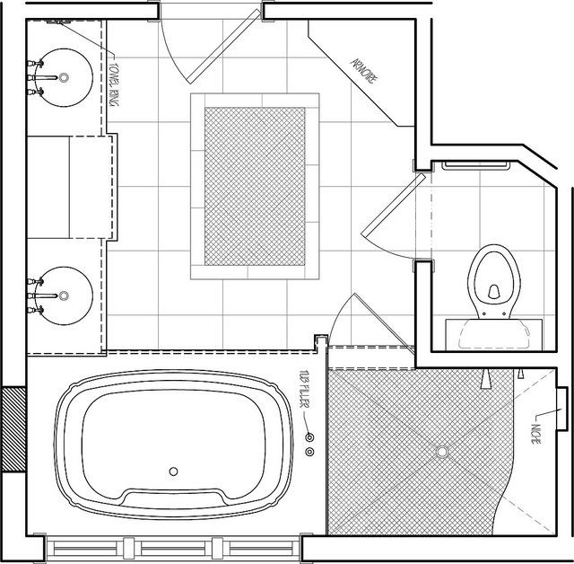 Small Master Bathroom Floor Plans
 master bathroom floor plans