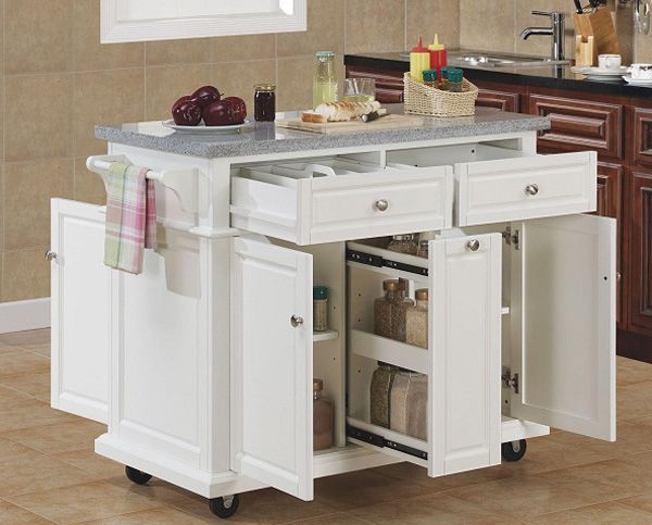 Small Mobile Kitchen Island
 20 Re mended Small Kitchen Island Ideas on a Bud