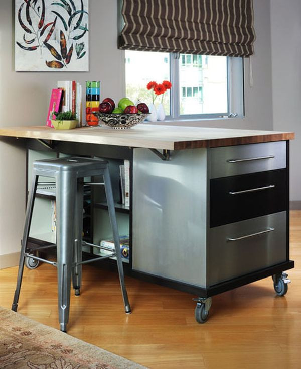 Small Mobile Kitchen Island
 Choose Furniture Wheels If You Want Mobility