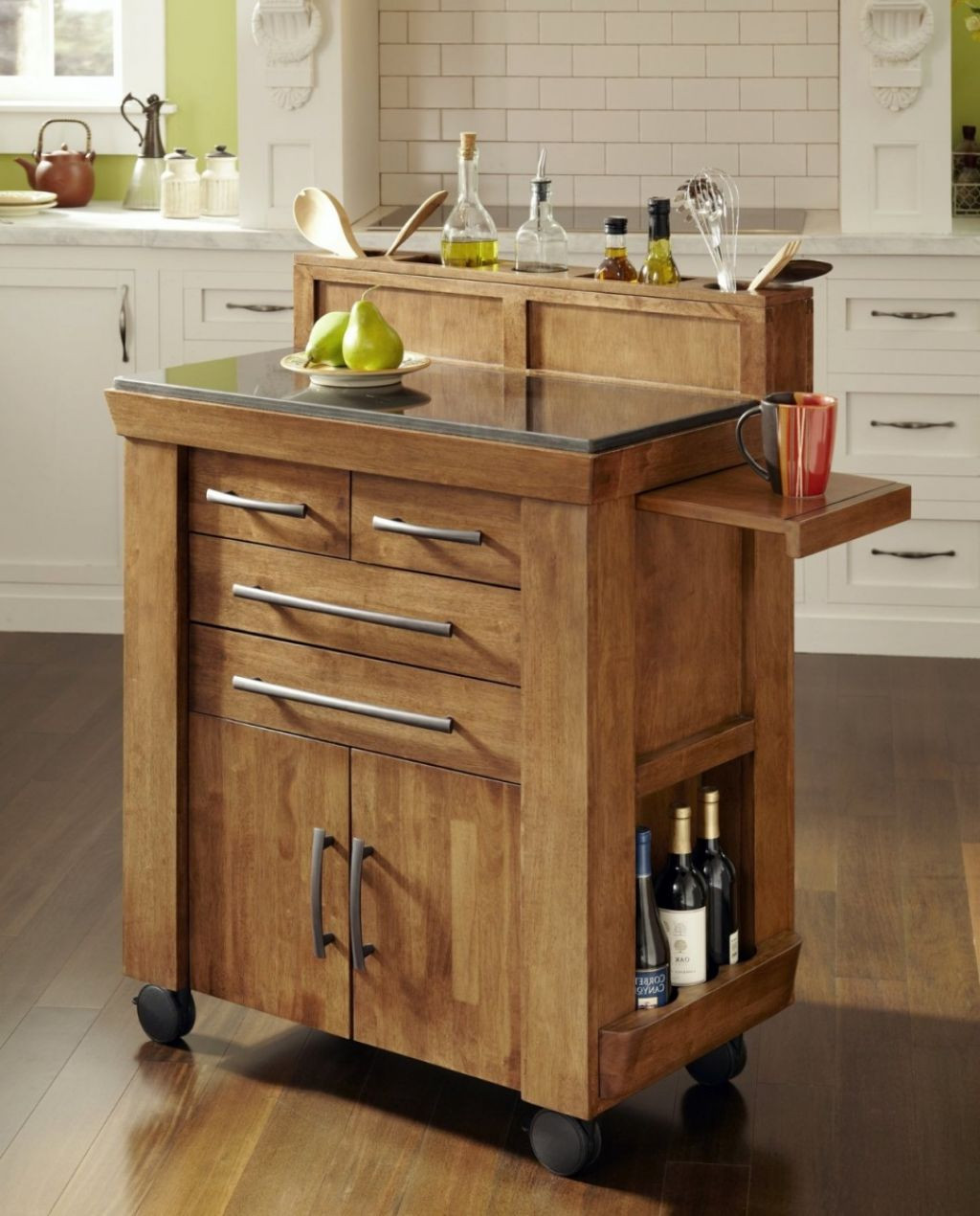 Small Mobile Kitchen Island
 The Best Portable Kitchen Island with Seating MidCityEast