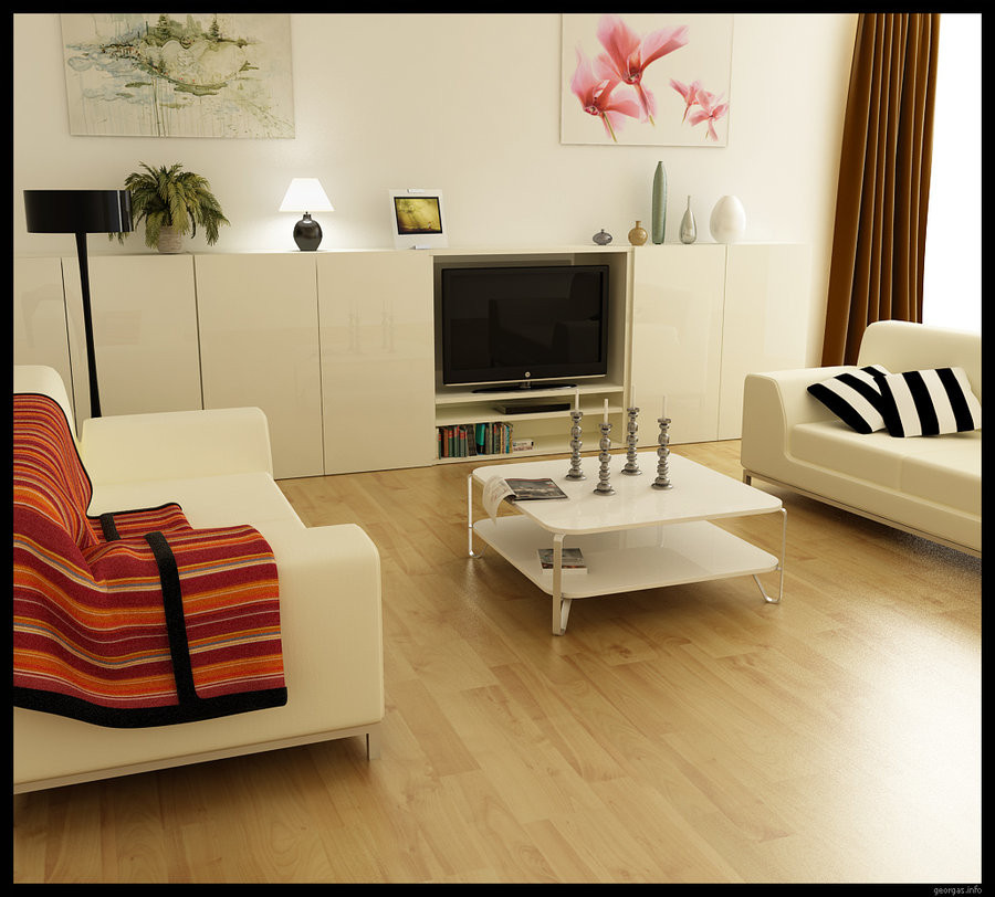 Small Modern Living Room
 Modern Living Rooms