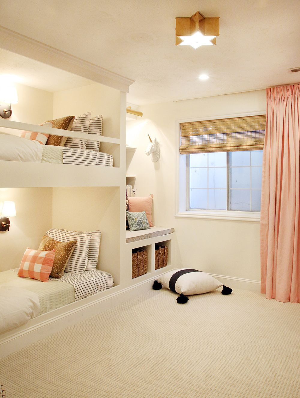 Small Shared Bedroom Ideas
 The Reveal A d Girls’ Room plete with Built In
