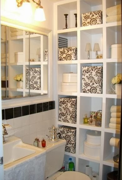 Small Shelves For Bathroom
 Modern Furniture 2014 Small Bathrooms Storage Solutions Ideas