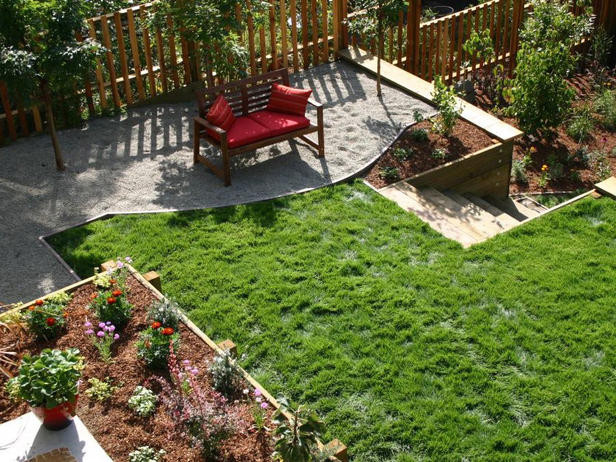 Small Sloped Backyard Ideas
 Landscaping Ideas and Hardscape Design