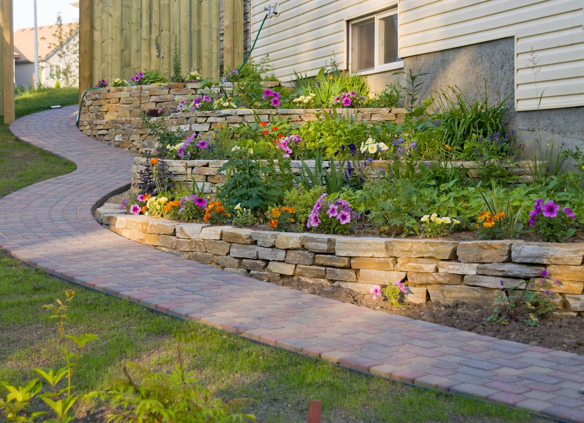 Small Sloped Backyard Ideas
 Backyard Slope Landscaping Ideas 10 Things To Do Bob Vila