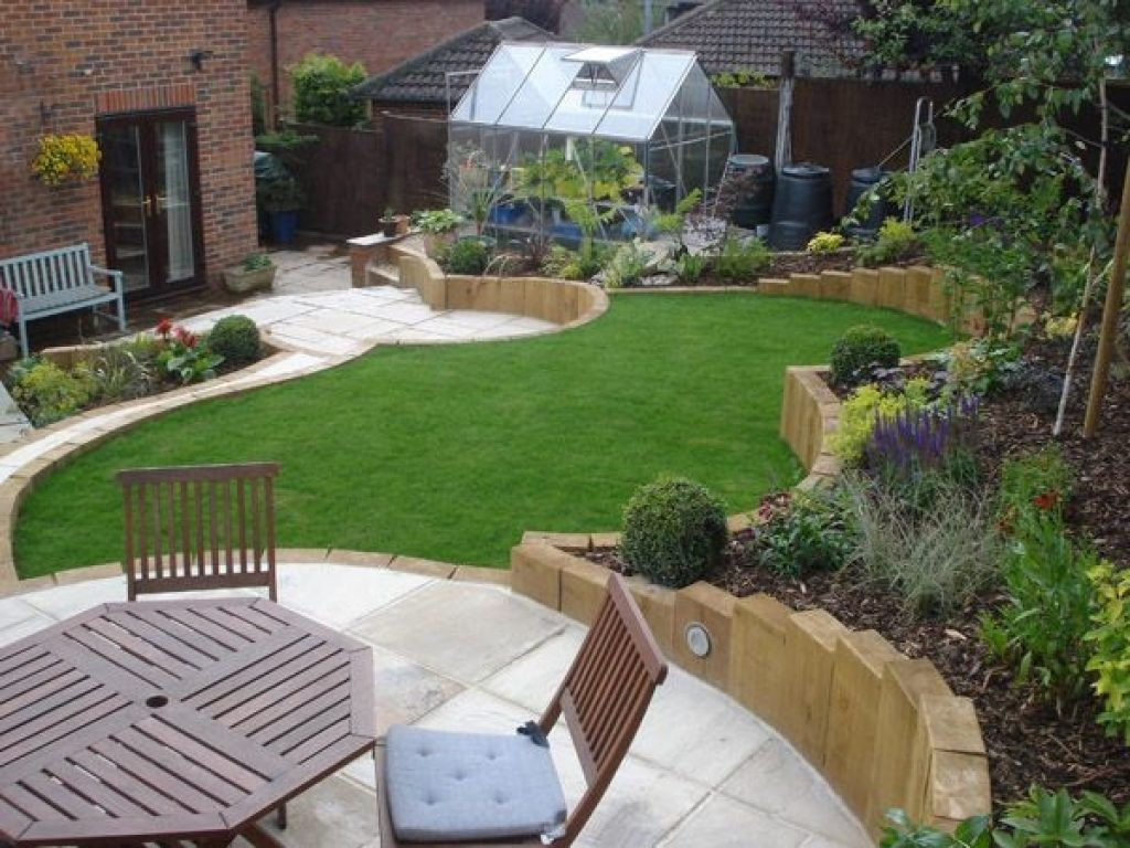 Small Sloped Backyard Ideas
 Bi Level Deck Garden Ideas Bi level And Patio Designs