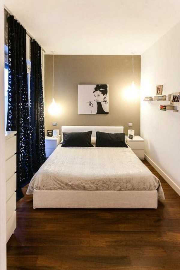 Small Space Bedroom
 Creative Ways To Make Your Small Bedroom Look Bigger Hative
