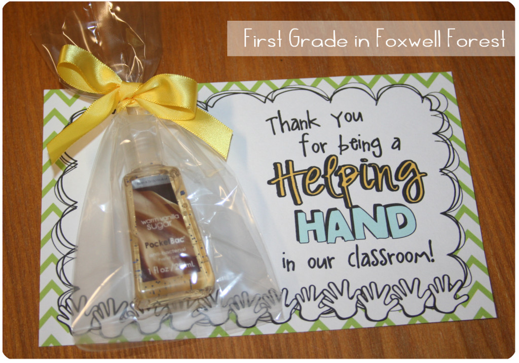 Small Thank You Gift Ideas
 Volunteer Thank You Gift Foxwell Forest