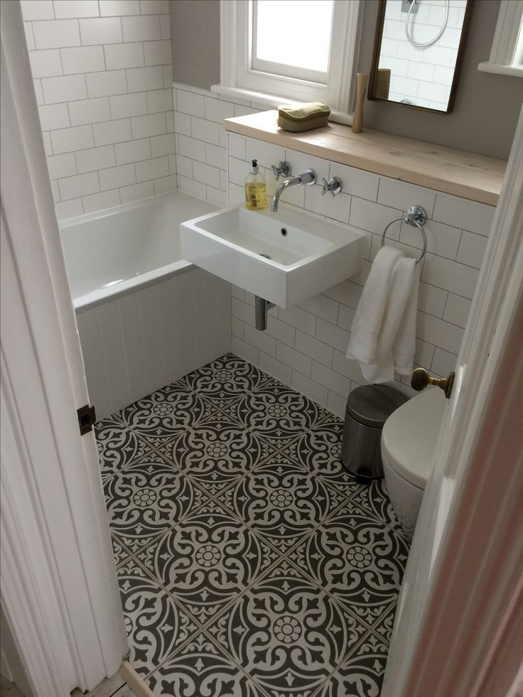 Small Tiled Bathroom
 Image result for patterned tile floor bathroom dublin