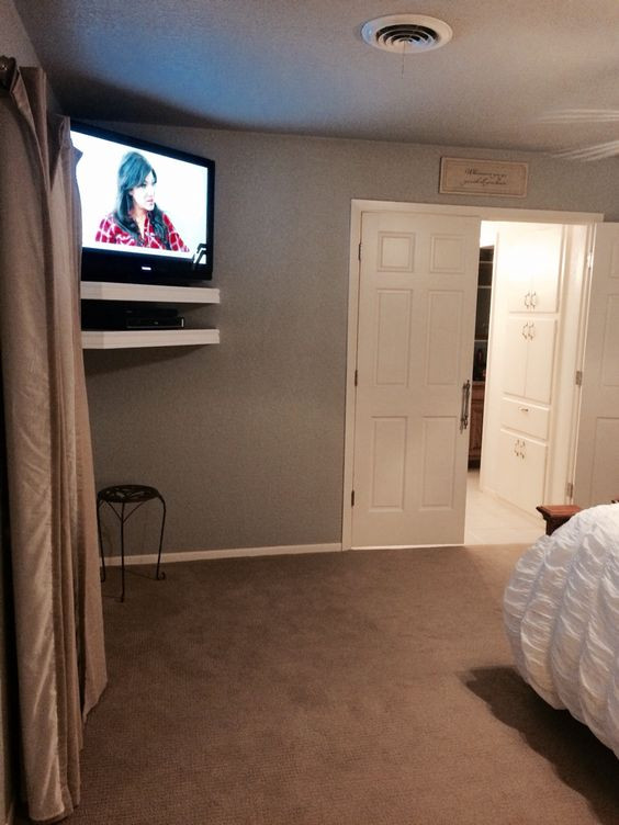 Small Tv For Bedroom
 Ideas para colocar la tv en tu recamara