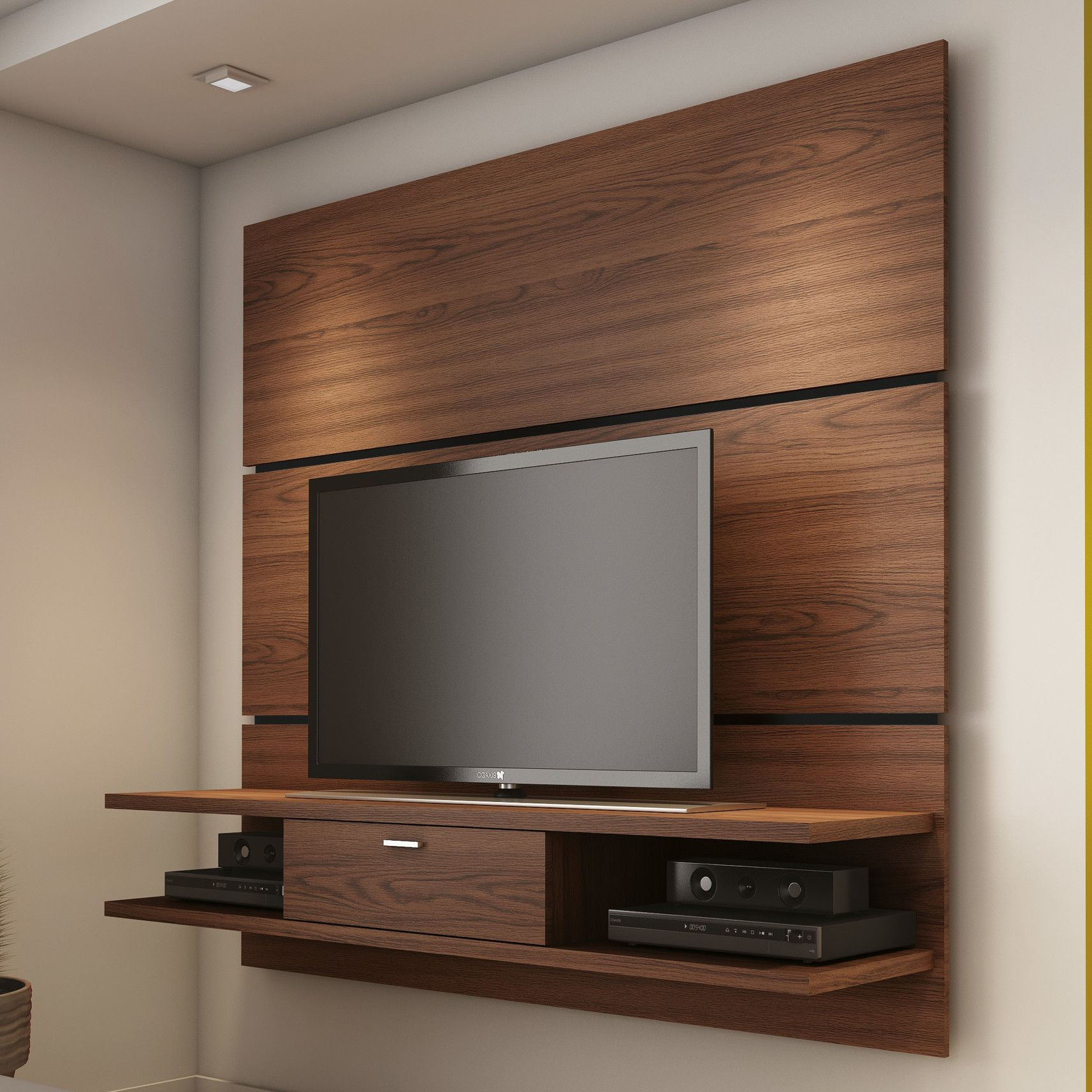 Small Tv For Bedroom
 Small Bedroom Tv Unit Wooden Wall Mounted Tv Stand For