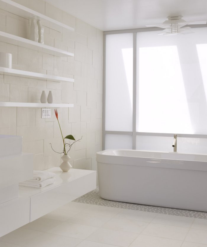 Small White Bathroom Shelf
 Floating Shelves for Wall Storage and Decoration