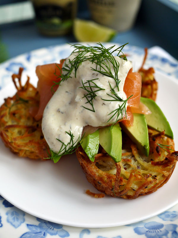 Smoked Salmon Brunch Recipes
 Oven Baked Brunch Rosti with Smoked Salmon