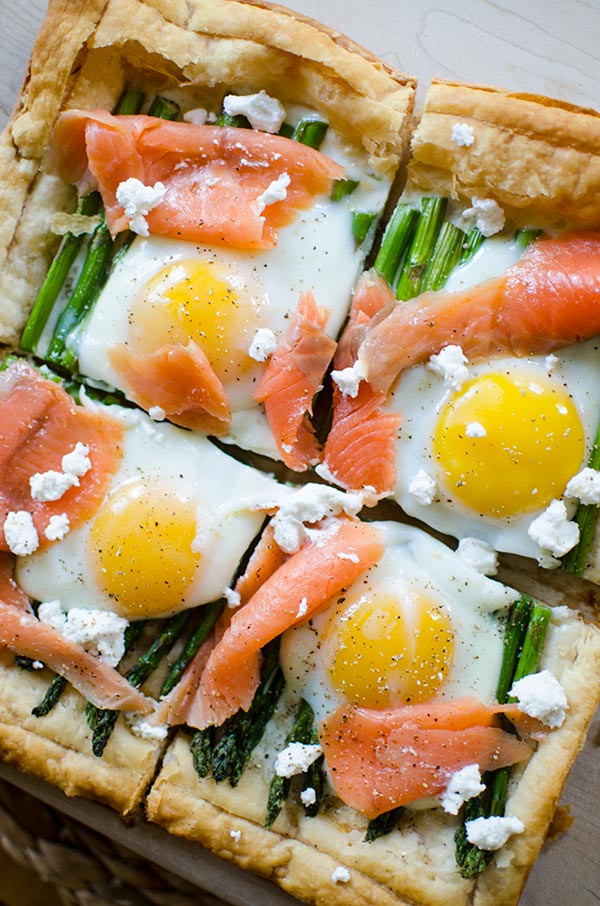 Smoked Salmon Brunch Recipes
 Asparagus and Egg Tart with Smoked Salmon — Living Lou
