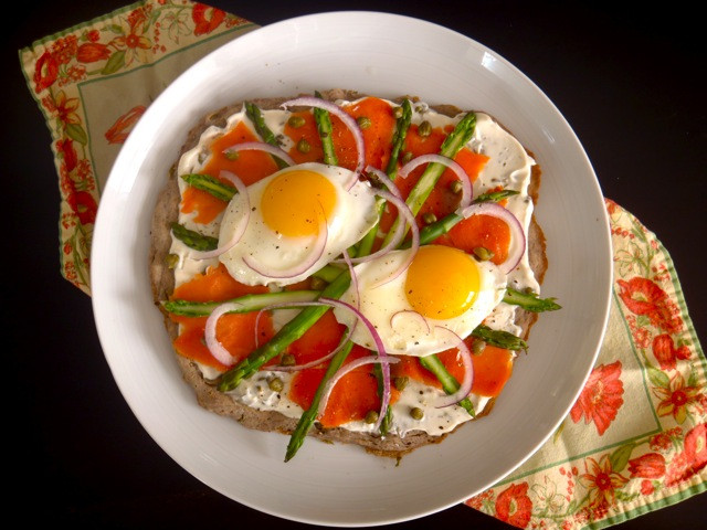Smoked Salmon Brunch Recipes
 Smoked Salmon Asparagus Breakfast Pizza Recipe – weekend