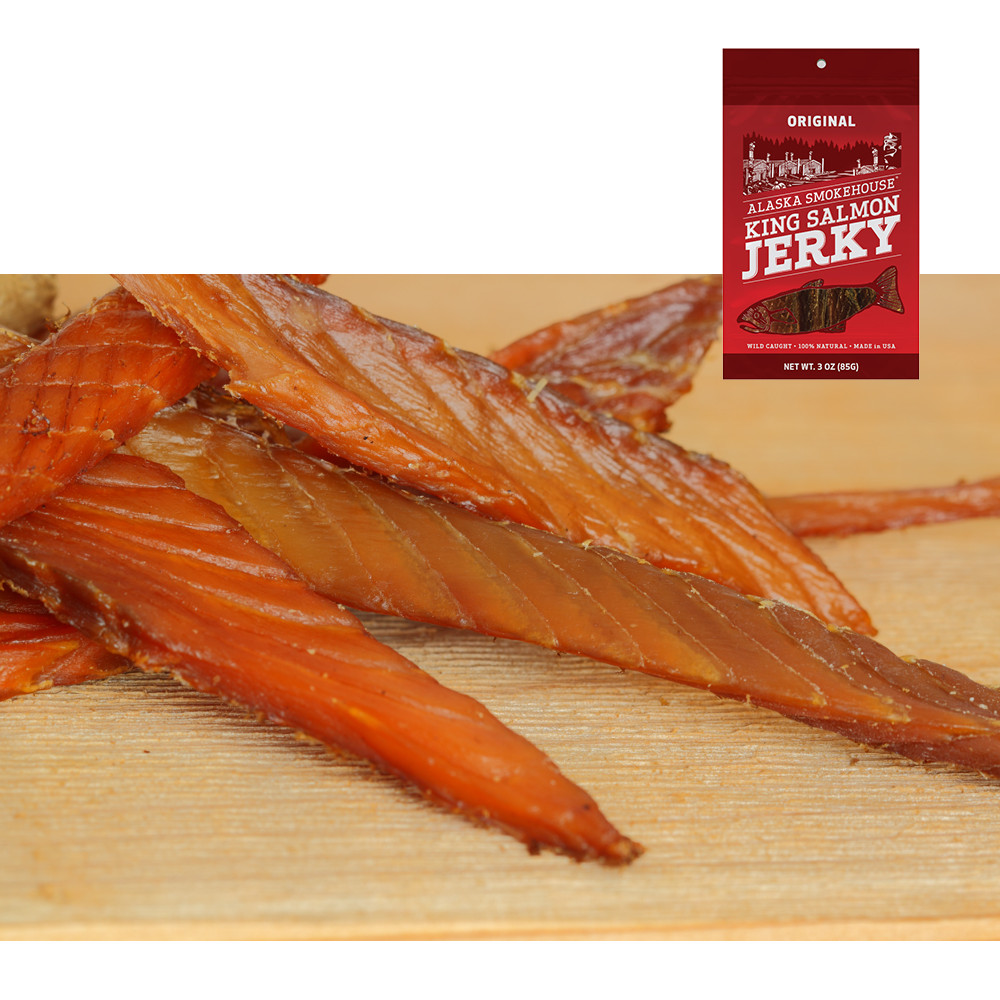 Smoked Salmon Jerky
 what does 3 oz of salmon look like