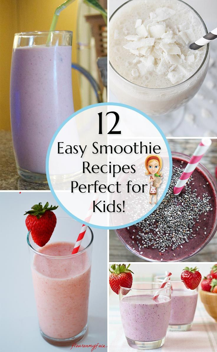 Smoothies Recipes For Kids
 17 Best images about Smoothies & Juicing on Pinterest