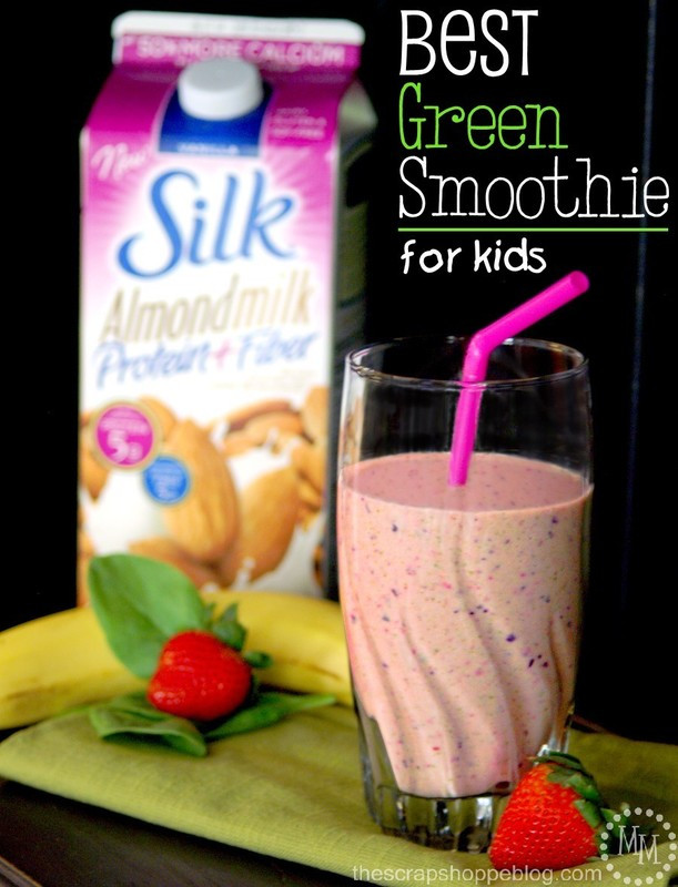 Smoothies Recipes For Kids
 BEST Green Smoothie for Kids The Scrap Shoppe