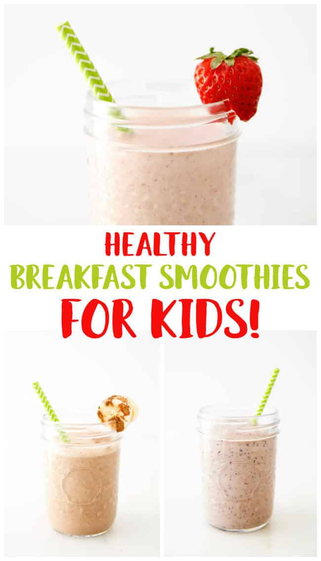 Smoothies Recipes For Kids
 Healthy Breakfast Smoothies for Kids