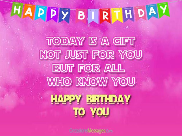 Sms Birthday Wishes
 Top 100 Happy Birthday SMS Text Messages