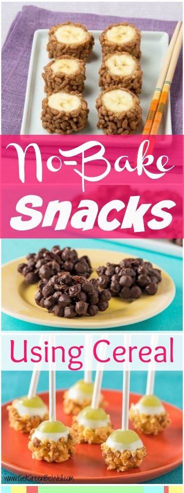 Snack Recipes For Kids
 Fun and Easy No Bake Snack Recipes For Kids Get Green Be