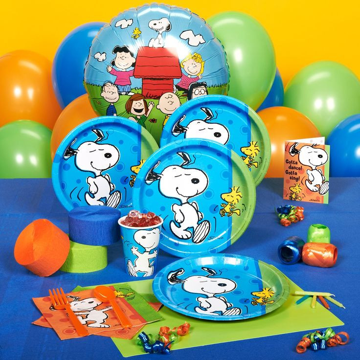 Snoopy Birthday Decorations
 Snoopy Birthday Party Supplies