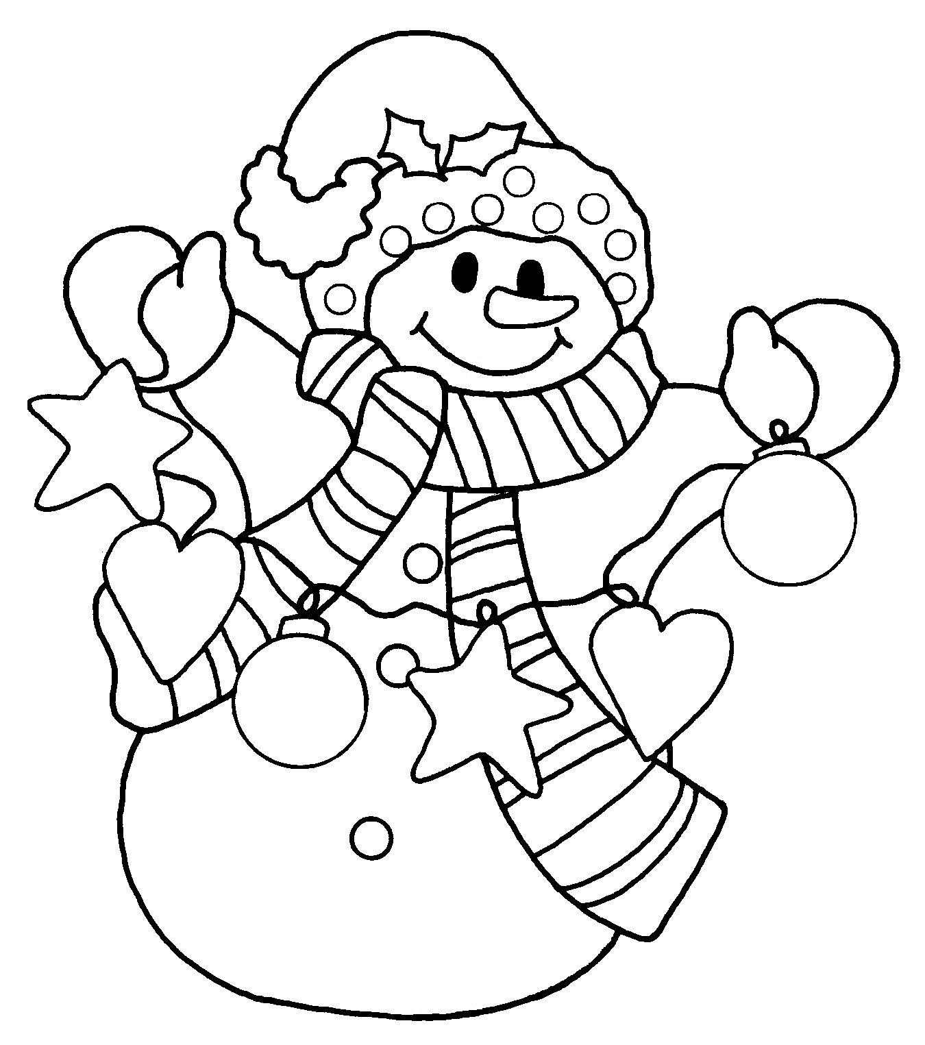 Snowman Printable Coloring Pages
 DZ Doodles Digital Stamps Oodles of Doodles News Freebie