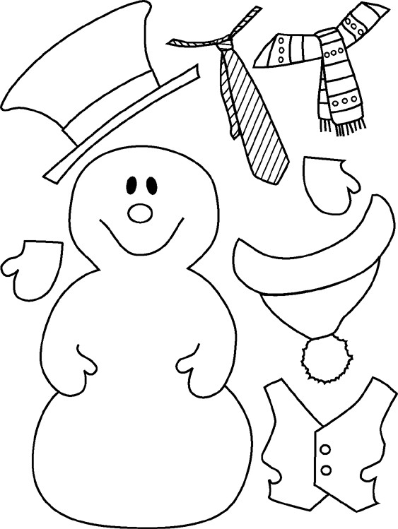 Snowman Printable Coloring Pages
 Movie Adaptations Frosty the Snowman Coloring Page