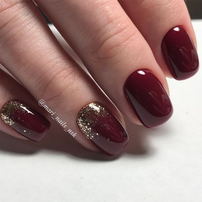Sns Nail Colors 2020
 45 Newest Burgundy Nails Designs You Should Definitely Try
