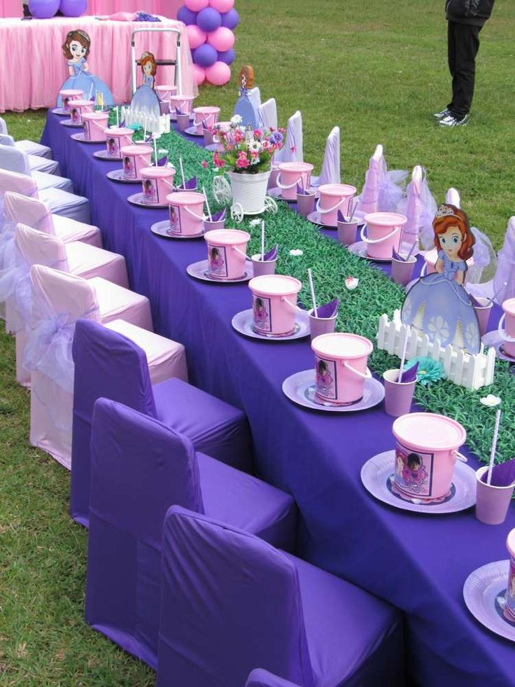 Sofia Birthday Party
 293 best images about Sofia the First Party Ideas on