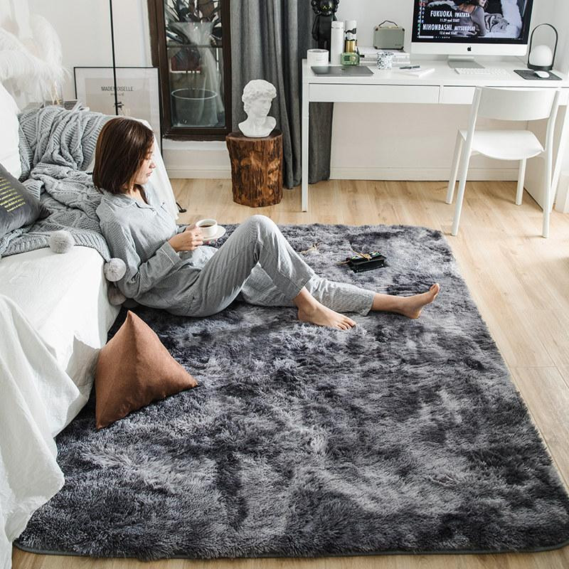 Soft Rug For Living Room
 Motley Plush Carpets For Living Room Soft Fluffy Rug Home