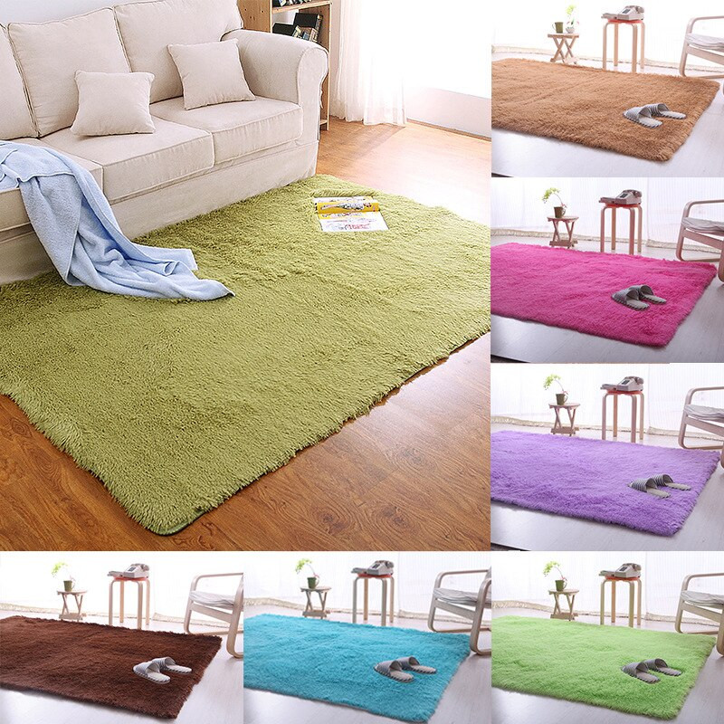 Soft Rugs For Living Room
 Hairy big Carpet Home Textile Living Room Rugs Plush
