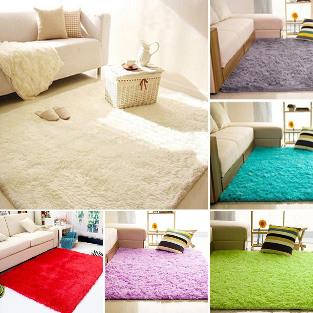 Soft Rugs For Living Room
 1pc Floor Carpet Mat Soft Anti Skid Rug Rectangle Area Rug