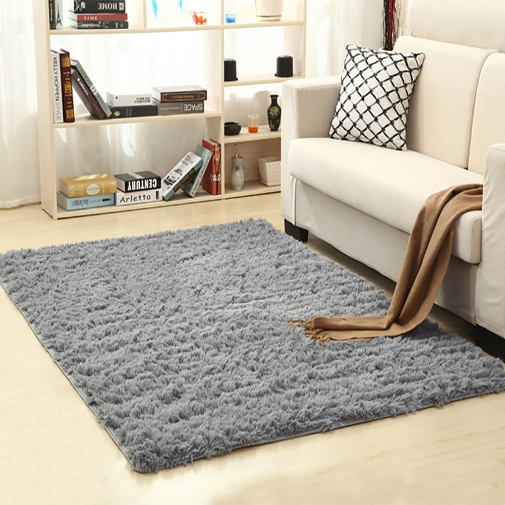 Soft Rugs For Living Room
 Soft Indoor Modern Area Rugs Fluffy Living Room Carpets