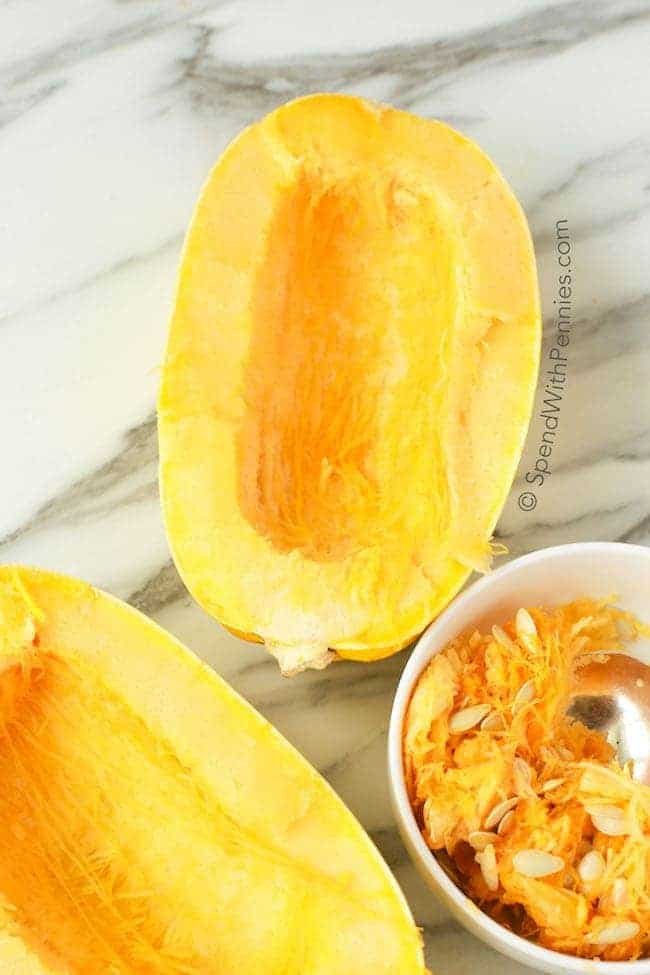 Soften Spaghetti Squash In Microwave
 How to Cook Spaghetti Squash Microwave Method Spend