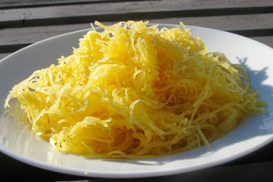 Soften Spaghetti Squash In Microwave
 How To Cook A Spaghetti Squash Recipe Genius Kitchen