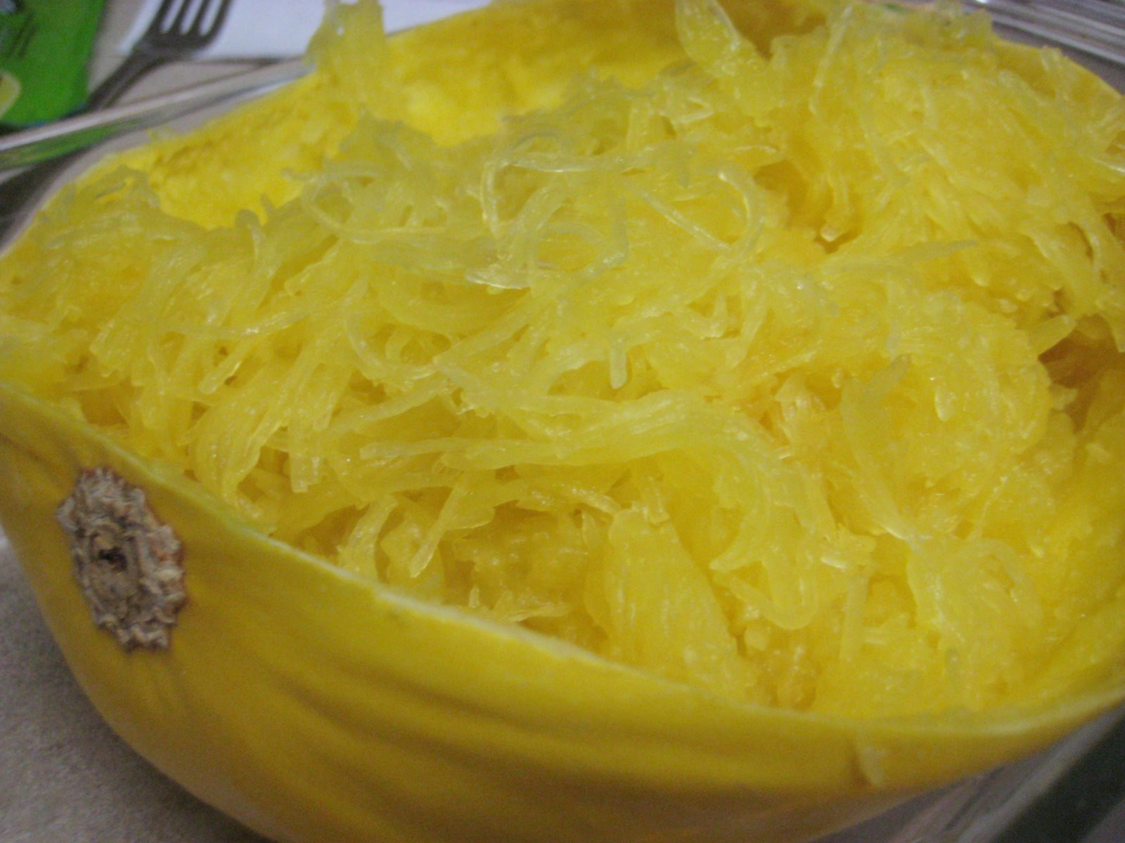 Soften Spaghetti Squash In Microwave
 "Put a Lyd on it " Spaghetti Squash in the Microwave