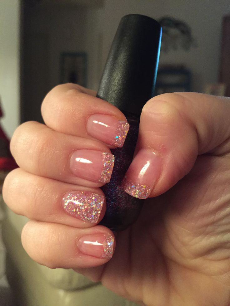 Solar Glitter Nails
 Glitter solar nails My nails in 2019