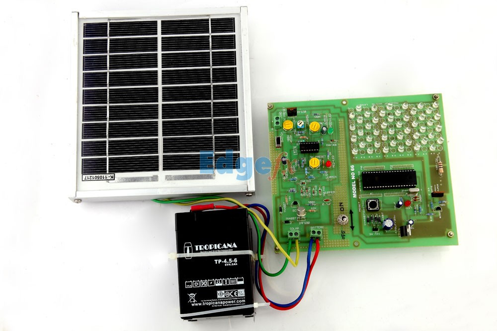 Solar Led Light Kit DIY
 Solar Powered LED Street Light with Auto Intensity Control