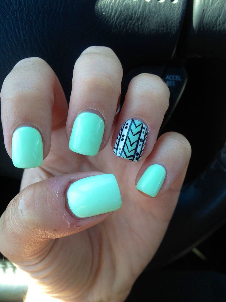 Solid Nail Colors
 1000 images about Aqua and blue nail designs on Pinterest