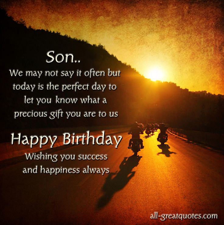 Son Birthday Quotes From Mom
 Birthday Card For Son Quotes QuotesGram by quotesgram