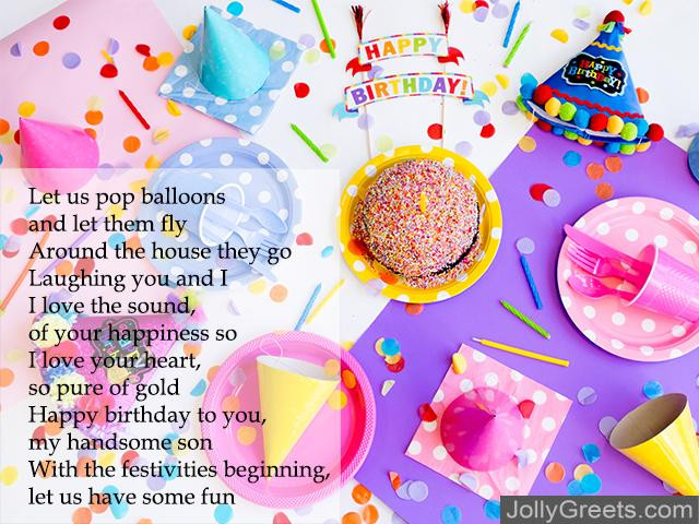 Son Birthday Quotes From Mom
 Birthday Poems for Son