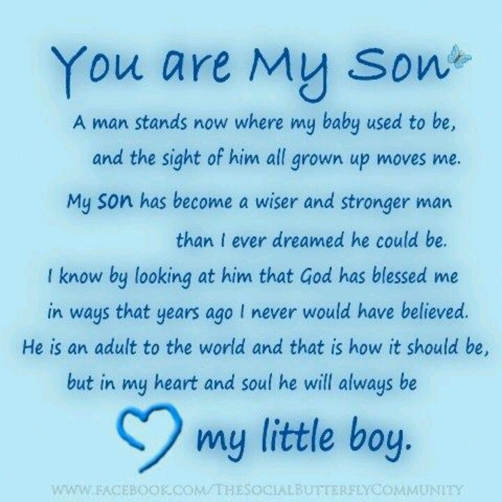 Son Birthday Quotes From Mom
 Happy Birthday To My Son In Heaven Quotes QuotesGram