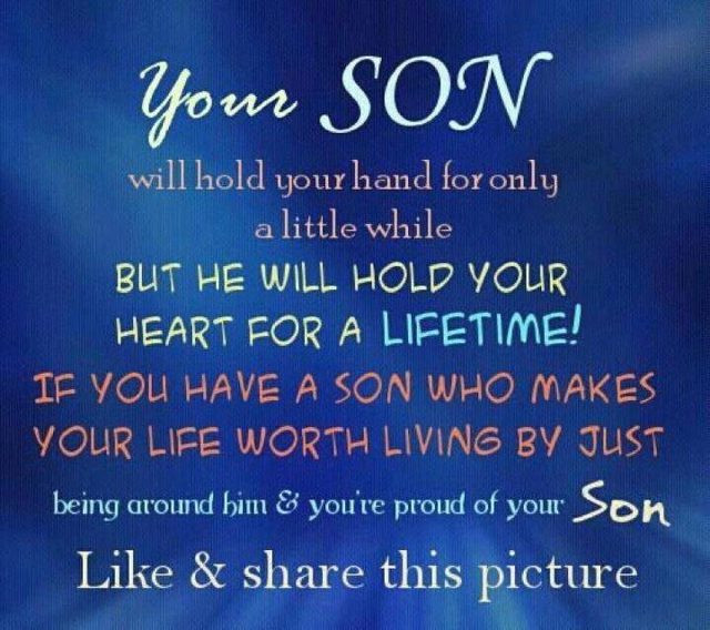 Son Quotes From Mothers
 Parents Pride Quotes QuotesGram