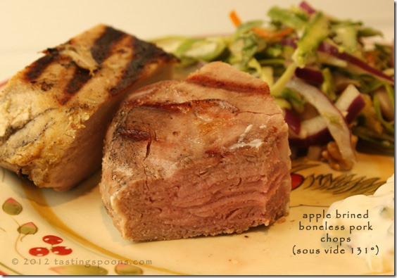 Sous Vide Pork Loin Chops
 Apple Brined Boneless Pork Chops Sous Vide 131