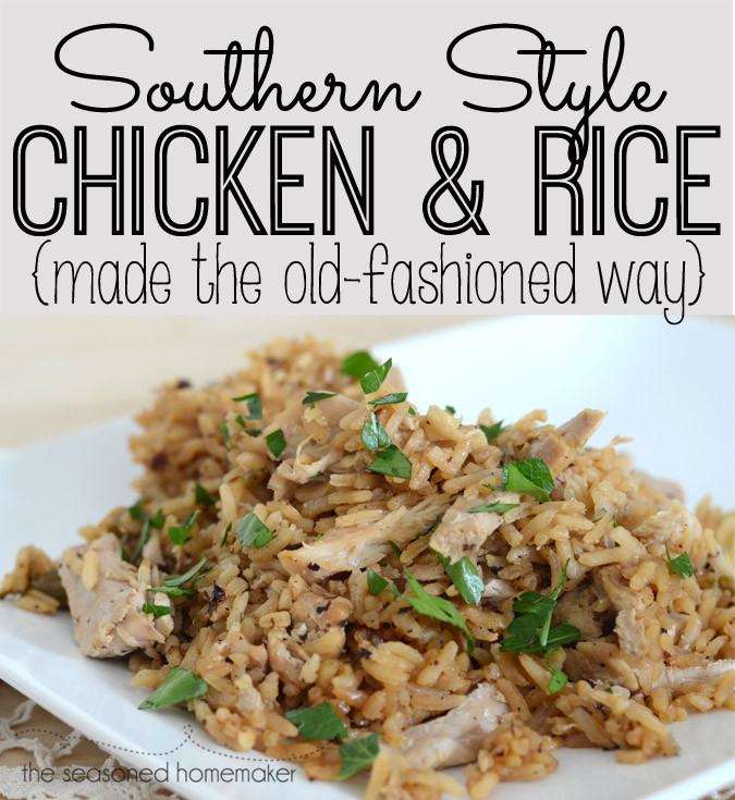 Southern Chicken And Rice Casserole
 The Seasoned HomemakerBest Chicken and Rice Recipe made