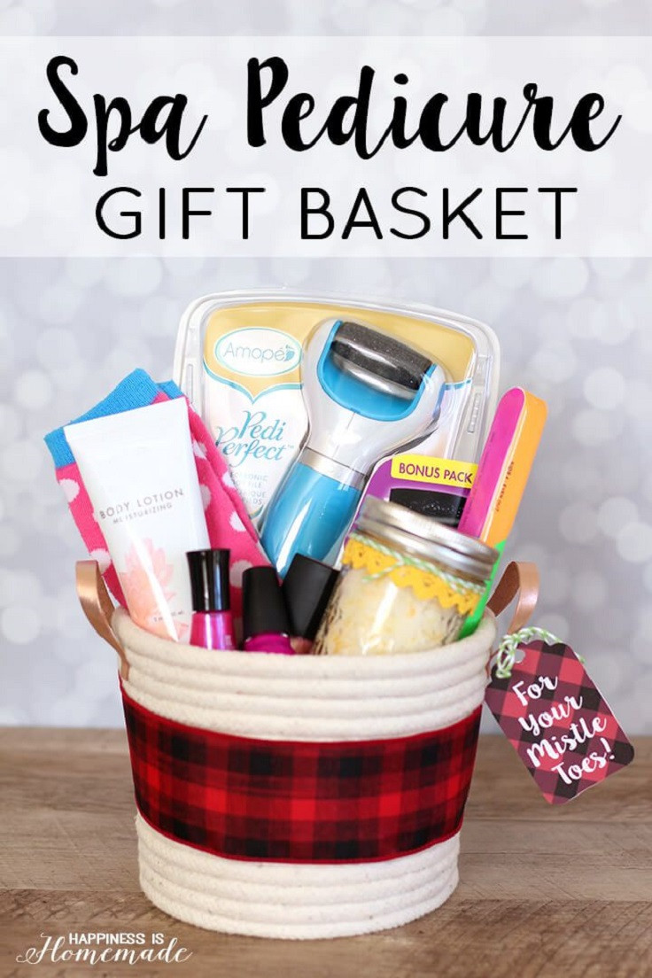 Spa Basket Gift Ideas
 Top 10 DIY Gift Basket Ideas for Christmas Top Inspired