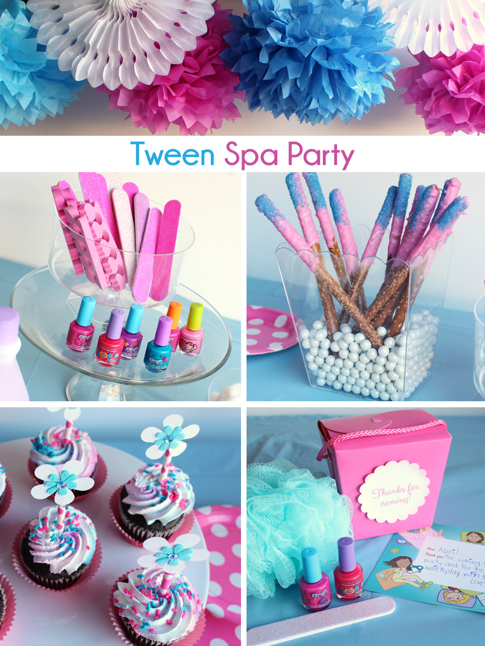 Spa Birthday Party Decorations
 Spa Party Ideas
