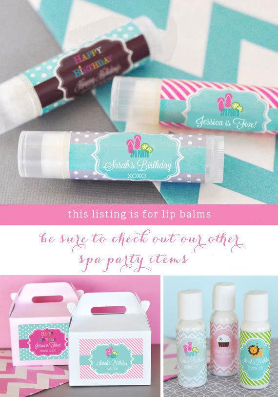 Spa Birthday Party Ideas
 Kids Spa Party Favors Girls Spa Party Favors Ideas Spa