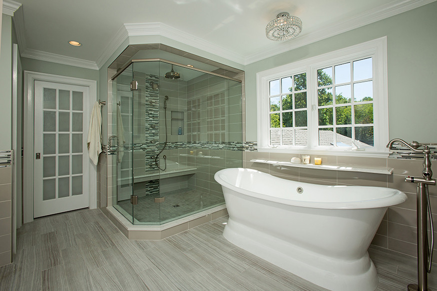 Spa Like Master Bathroom
 Spa Like Master Bathroom in Oakton VA by Berriz Design